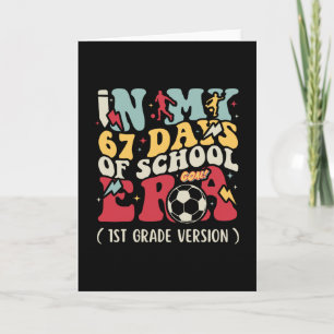 Carte Dans Mes 67 Jours D'école Ère Meme Enfants Jeunes 