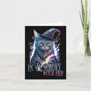 Carte Dans Mon Éffrayant Costume Chat Halloween Era 2023