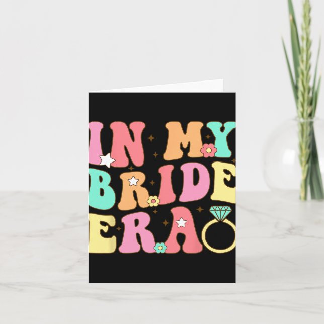 Carte Dans Mon Épouse Mariée Mariage Bachelore (Devant)