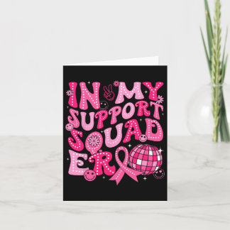 Carte Dans Mon Soutien L'Ère De Squad Super Cancer Du Se