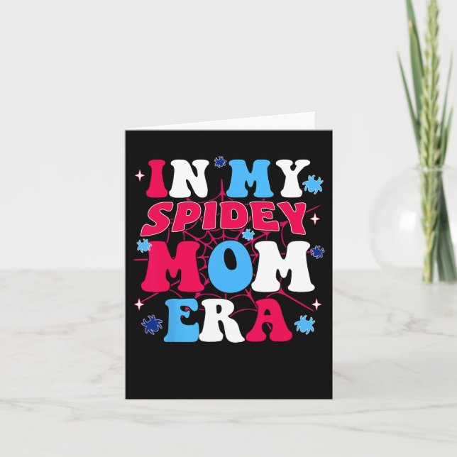 Carte Dans My Spidey Maman Fête des mères (Devant)