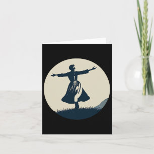 Carte Danse Alpine Maria Son De Musique Famille Musicale