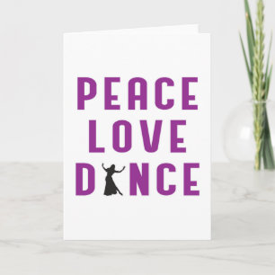 Carte Danse Amour Danser Fête Sport Danser Danser Drôle 