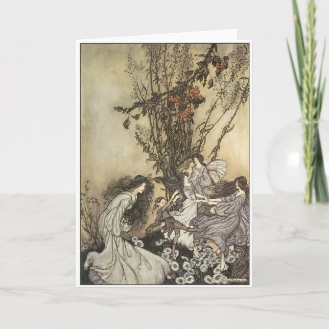 Carte Danse avec les fées (Devant)