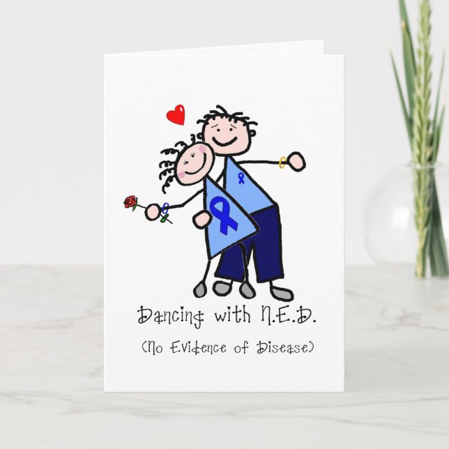 Carte Danse avec N.E.D. - Cancer du côlon (Devant)