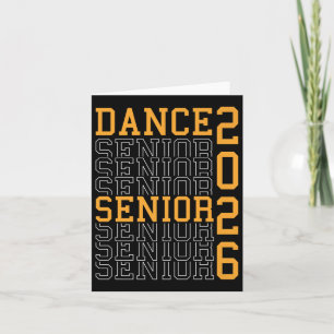 Carte Danse Danse senior Danse nocturne senior 2026 Grad