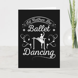 Carte Danse de ballet