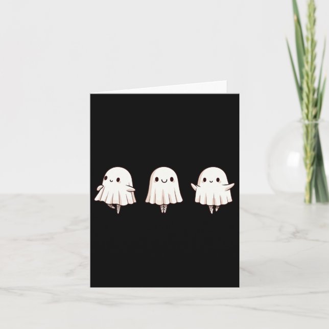 Carte Danse de ballet de ballet d'Halloween Danse Éffray (Devant)