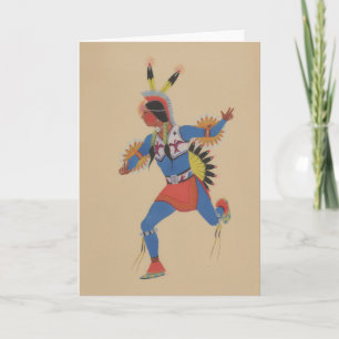 Carte Danse de guerre (ou Le Coureur)