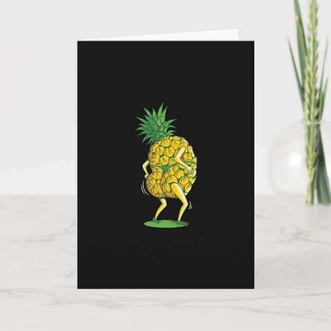 Carte Danse de l'ananas (Devant)