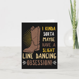 Carte Danse de ligne Chorégraphié Groupe Danse de danse 