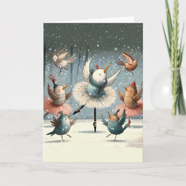 Carte Danse De Neige (Devant)