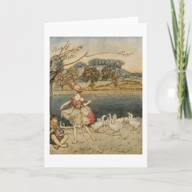 Carte Danse de Tattercoats tandis que le Gooseherd (Devant)