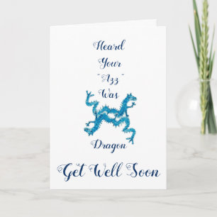 Carte Danse des Dragons Bleus Se Bien