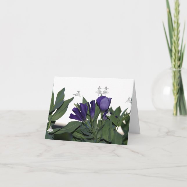 Carte Danse des fées de l'ombre bleue (Devant)