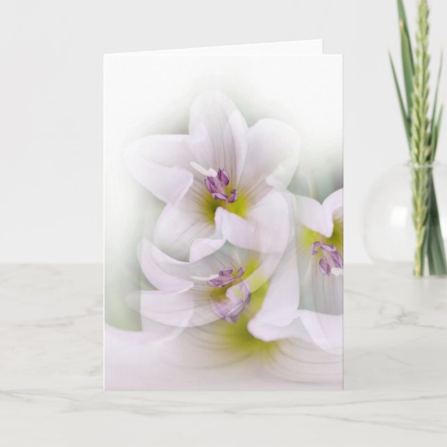 Carte danse des fleurs (Devant)