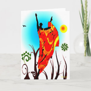 Carte Danse d'été africaine