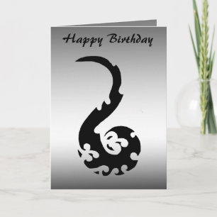 Carte Danse Dragon Anniversaire