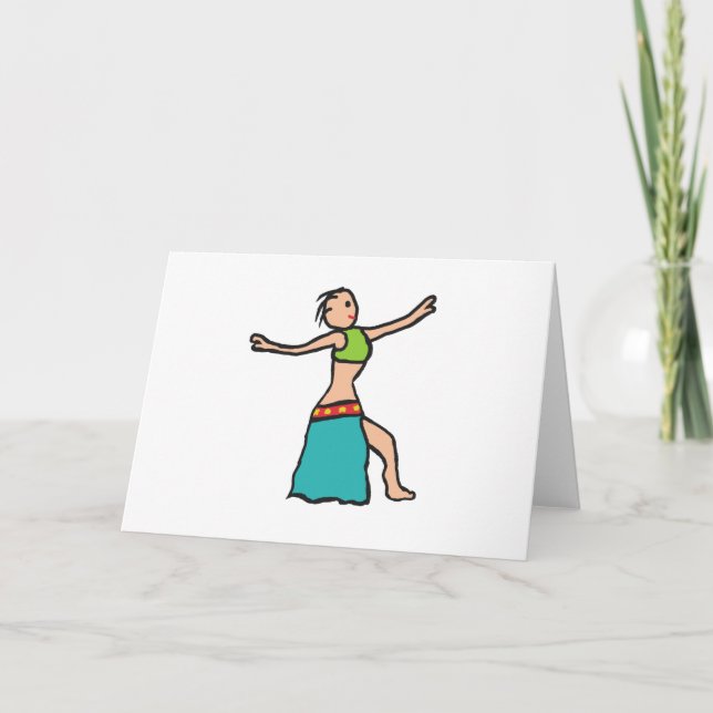 Carte Danse du ventre (Devant)