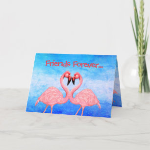 Carte Danse Flamant rose