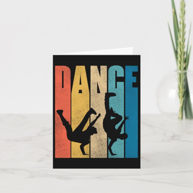 Carte Danse Hip hop Danser Hiphop Danser Breakdance Bre (Devant)