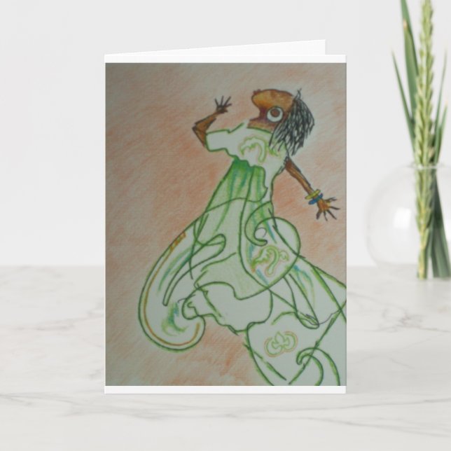 Carte Danse joyeuse (Devant)