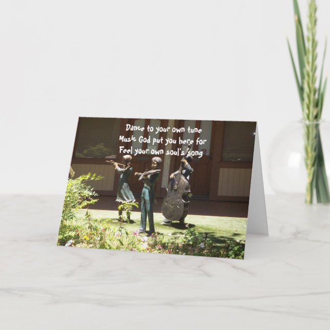 Carte Danse To Your Own Tune (Devant)