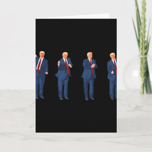 Carte Danse Trump 4 Juillet Trump 2025 