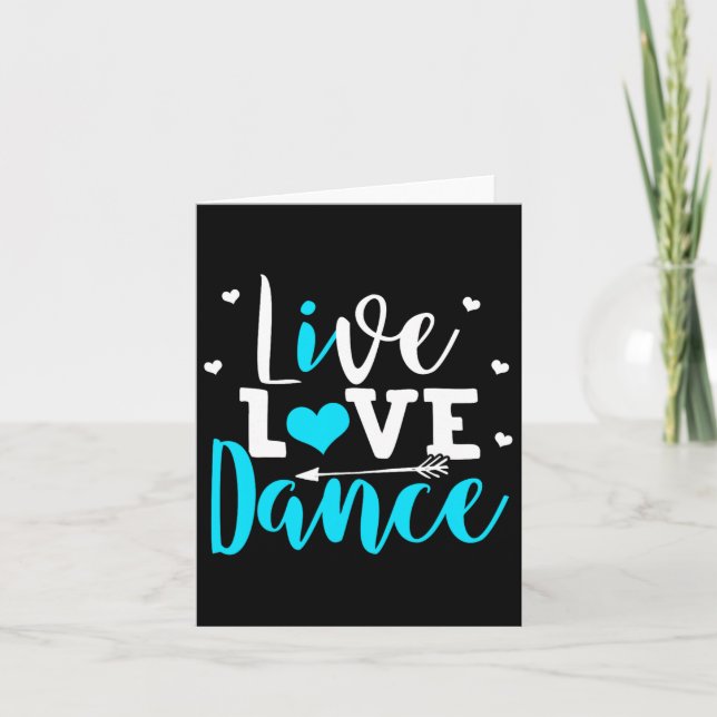 Carte Danser Drôle Dire Danseuse Danser Lover Dance (Devant)