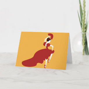 Carte Danseur flamenco