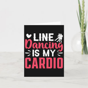 Carte Danseur Ligne Danse Danse La Danse Est Mon Cardio