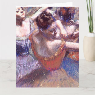 Carte Danseuses 1899 Edgar Degas