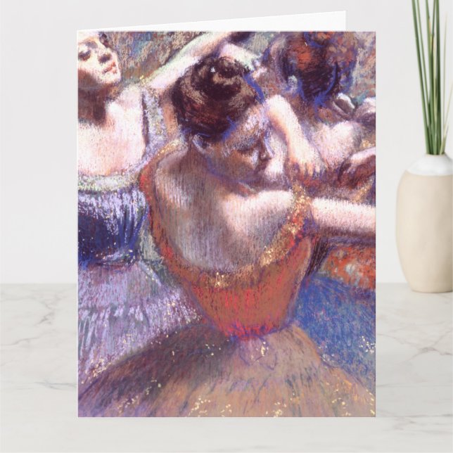 Carte Danseuses 1899 Edgar Degas    (Devant)