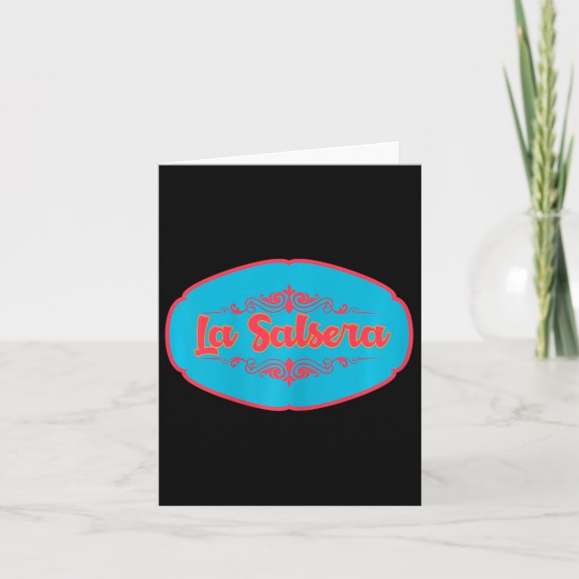 Carte Danseuses de salsa de la Salsera (Devant)