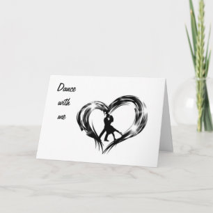 CARTE DANSEZ AVEC MOI À VOS 40E ANNIVERSAIRE/POUR TOUJOU