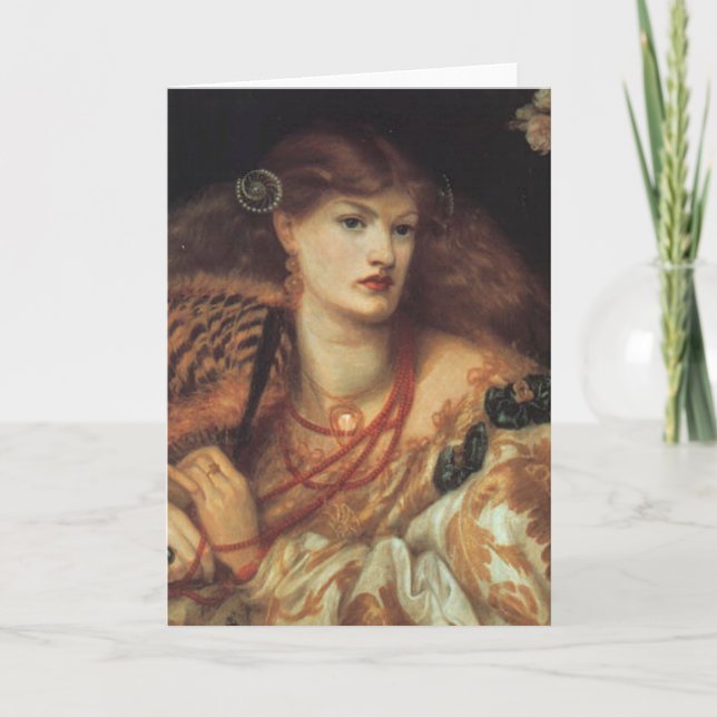 Carte Dante Rossetti Monna (Devant)