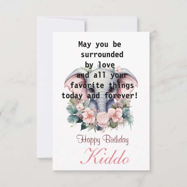 Carte d'appartement pour enfants (Devant)