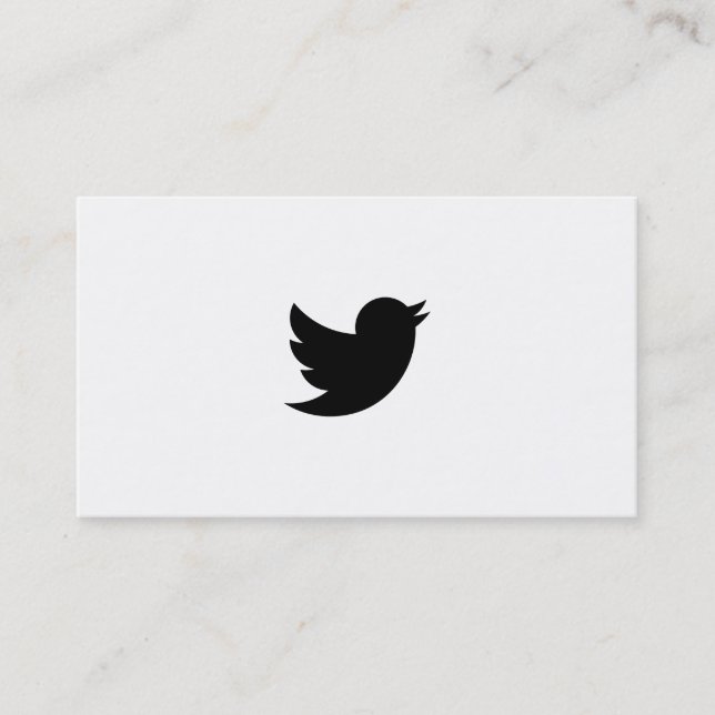 Carte D'appel abonnés twitter (Devant)