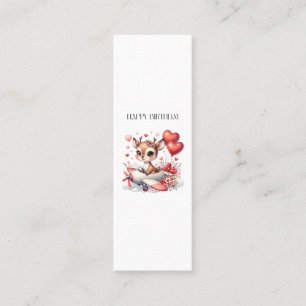 Carte D'appel Anniversaire de Deer Pilot