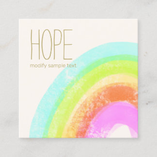 Carte d'appel Arc-En-Ciel Jolie