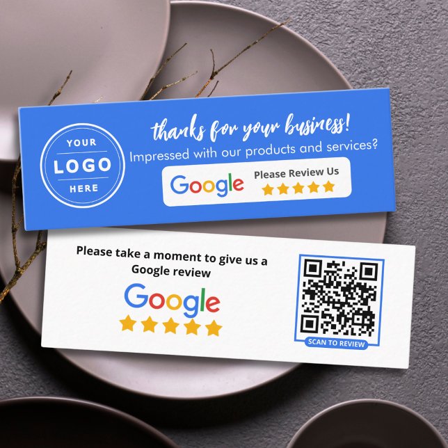 Carte D'appel Avis Google Business  (Google Review Request grow your business)