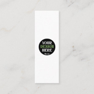 Carte D'appel baiser personnalisé, unique, élégant et minimalist