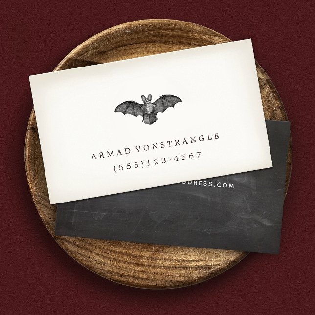 Carte d'appel Bat Vampire (Créateur téléchargé)