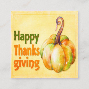 Carte D'appel Bénédiction et Merci Bon thanksgiving Message