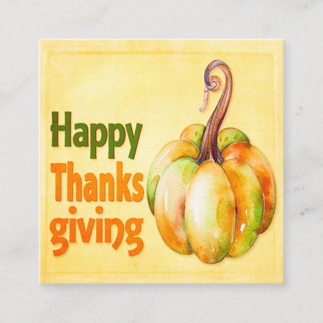 Carte D'appel Bénédiction et Merci Bon thanksgiving Message (Devant)