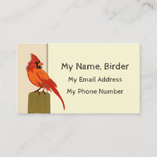 Carte D'appel Birder