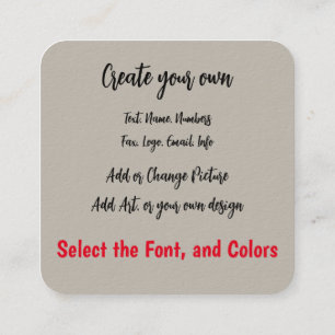 Carte D'appel Bonjour, j'étais ici (Call me Card)