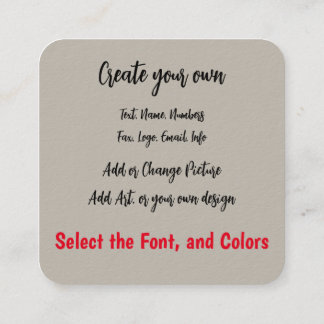 Carte D'appel Bonjour, j'étais ici (Call me Card)