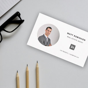 Carte D'appel Bureau officiel professionnel LinkedIn