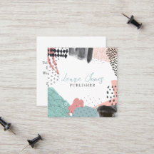 Carré de l'éditeur de collage d'art Abstrait